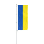 Drapeau pour potence, Ukraine, format vertical