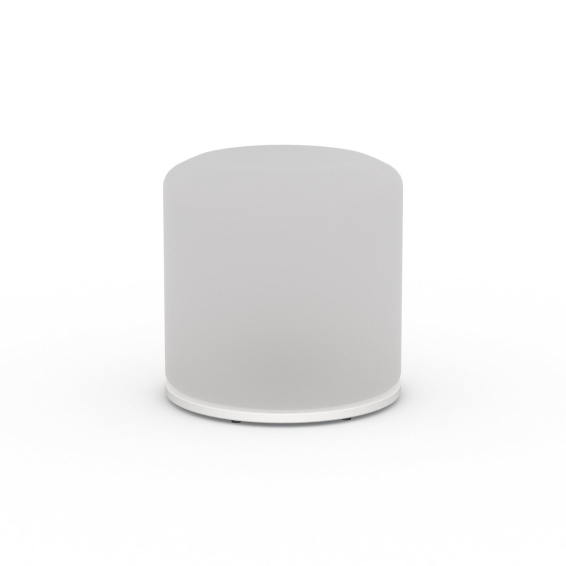 Noyau gonflable en film transparent et plateau de fond