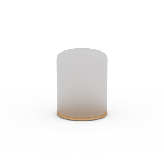 Noyau gonflable en film transparent et plateau de fond