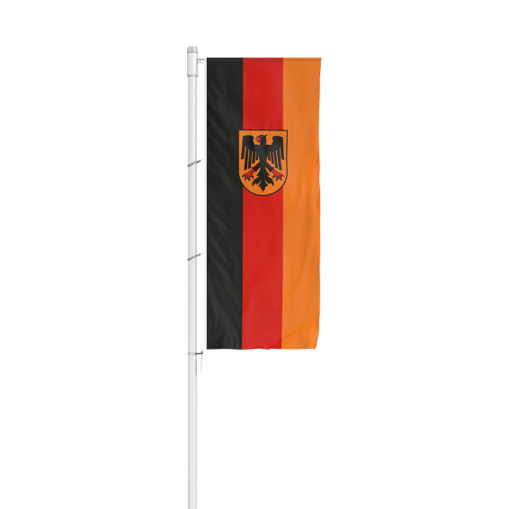 Drapeaux spéciaux : drapeau en format vertical, pour potence, drapeau de service fédéral