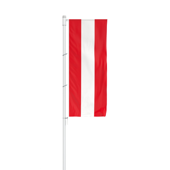Drapeau pour potence, Autriche, format vertical