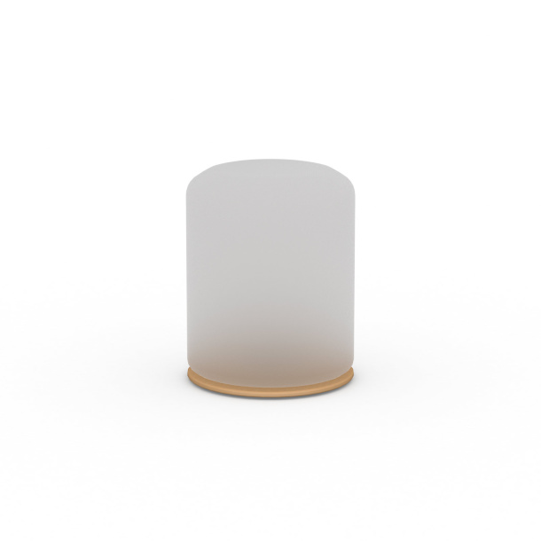 Noyau gonflable en film transparent et plateau de fond