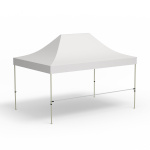 Barre transversale 4,5 m de long avec 2 supports pour poteaux