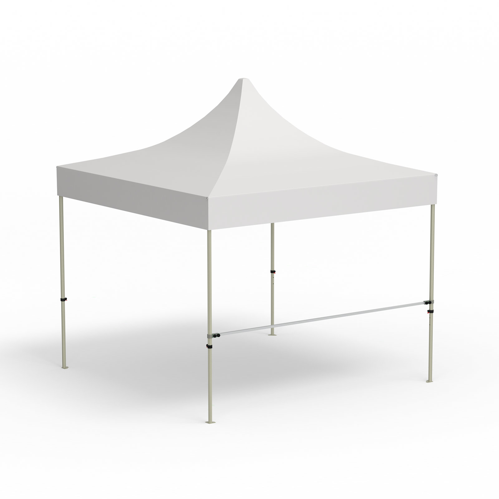 Barre transversale longueur 3 m, avec 2 supports de barre transversale