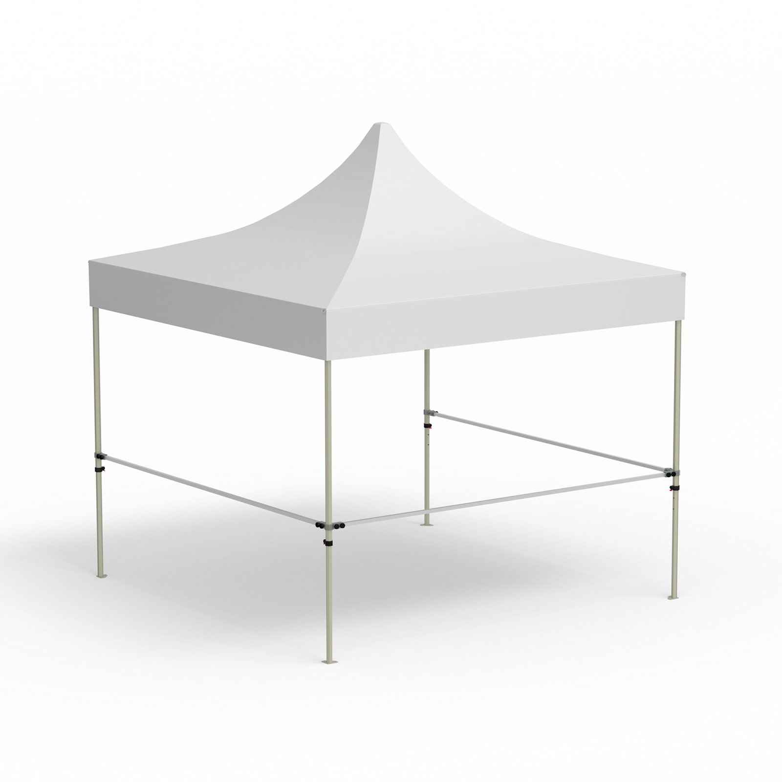 3 barres transversales avec colliers de serrage (3 m | 3 m | 3 m)