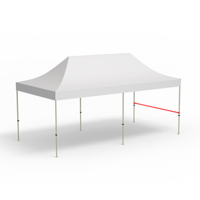 Barre transversale pour paroi mi-hauteur, longueur 3 m