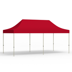 Tente pliante 3 × 6 m, unicolore