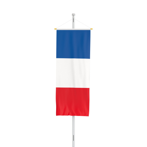 Pavillons nationaux en finition bannière "France"