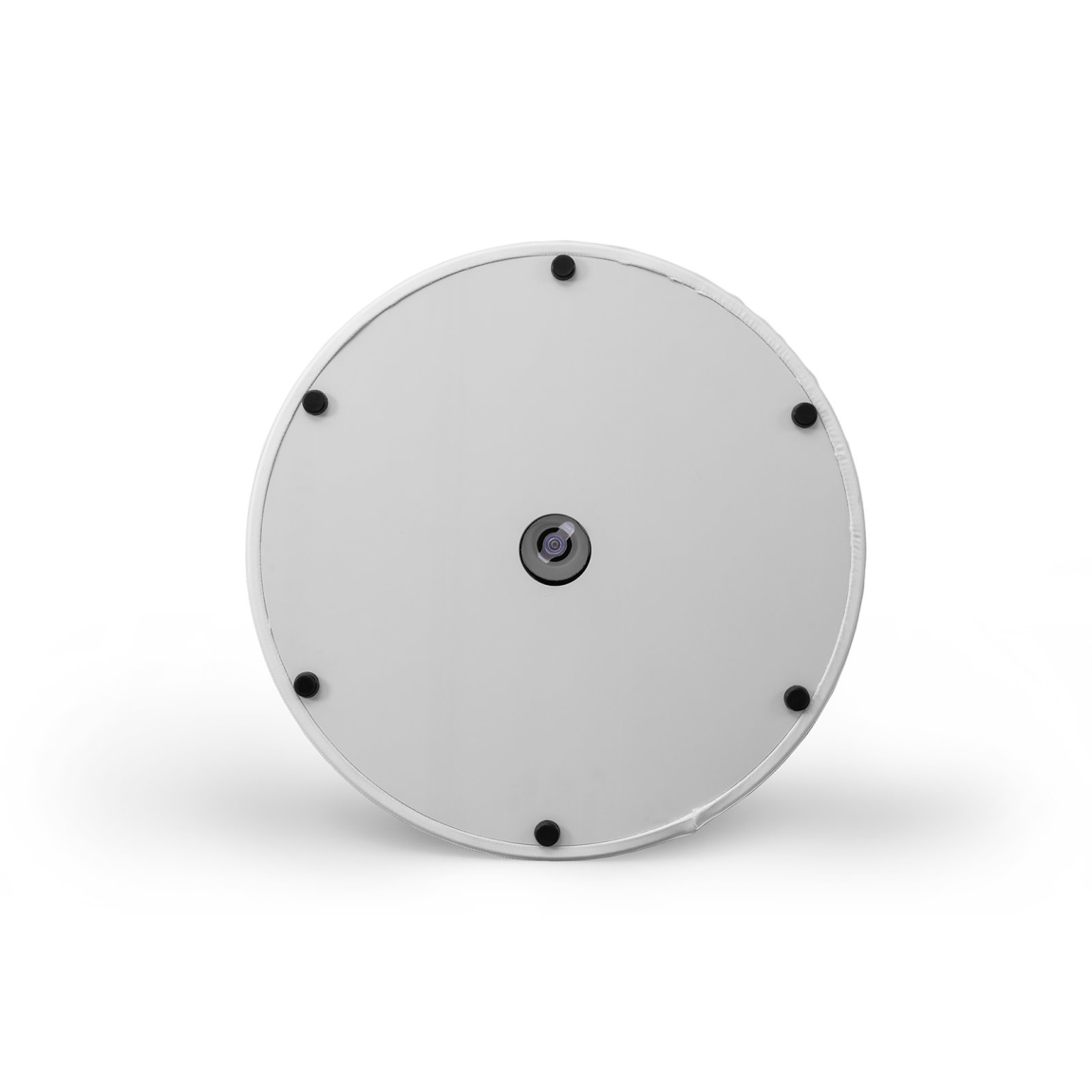 Colonne gonflable Air ø 60 cm – vue du socle de dessous avec pieds