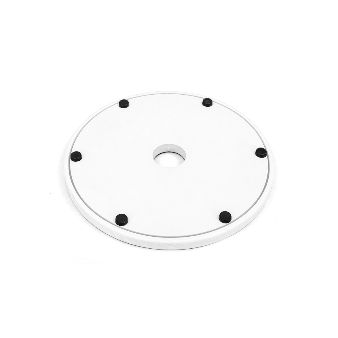 Plaque de base avec pieds et rainure