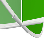 **FR:** Détail : connecteur croisé sur le bord inférieur