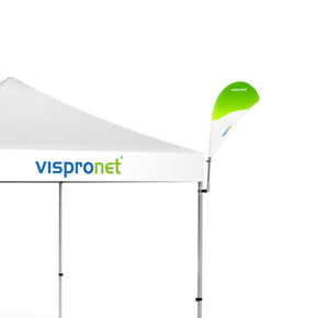 Bowflag® Basic - forme goutte, imprimé 