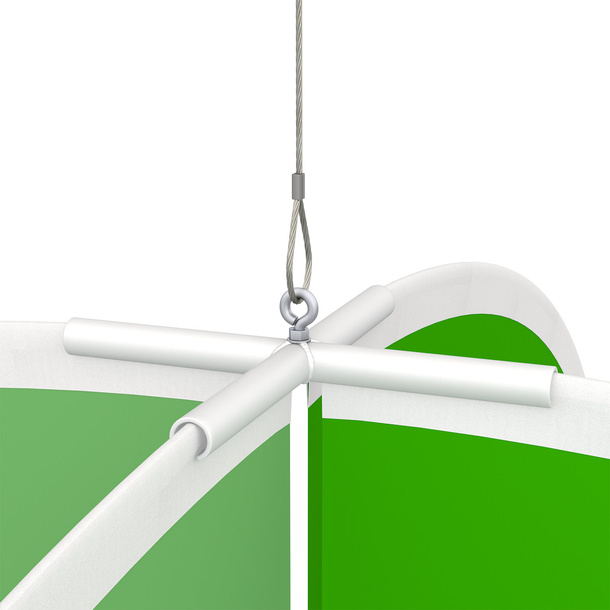 Suspension avec vis à œillet et câble en acier inoxydable de haute qualité