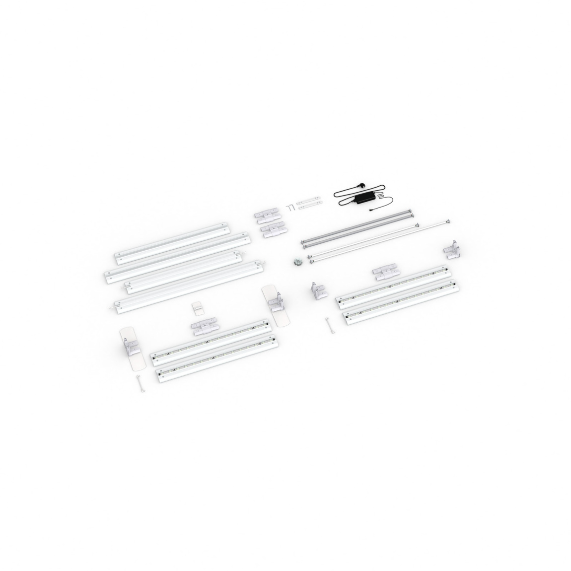 Contenu de la livraison : version autoportante, largeur système 200 cm, hauteur système 225 cm