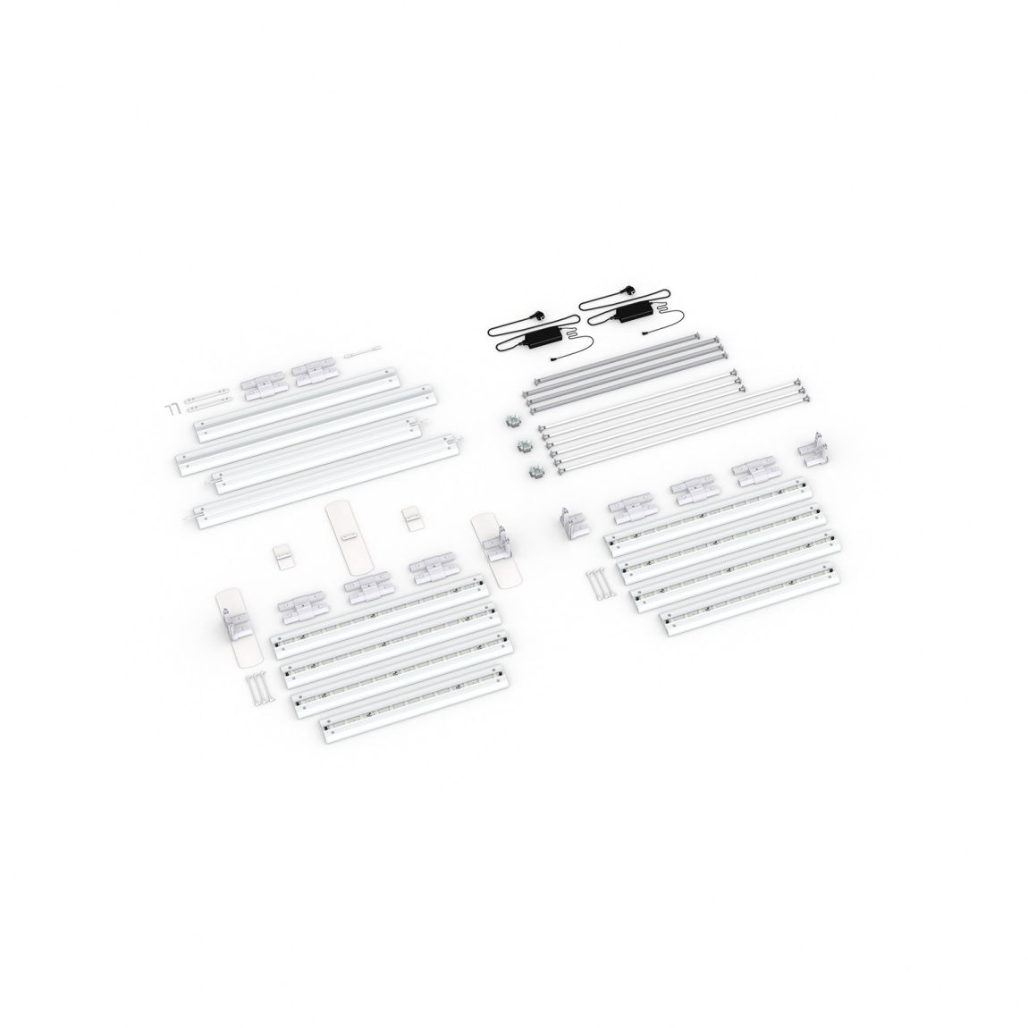 Contenu de la livraison : version autoportante, largeur système 385 cm, hauteur système 225 cm
