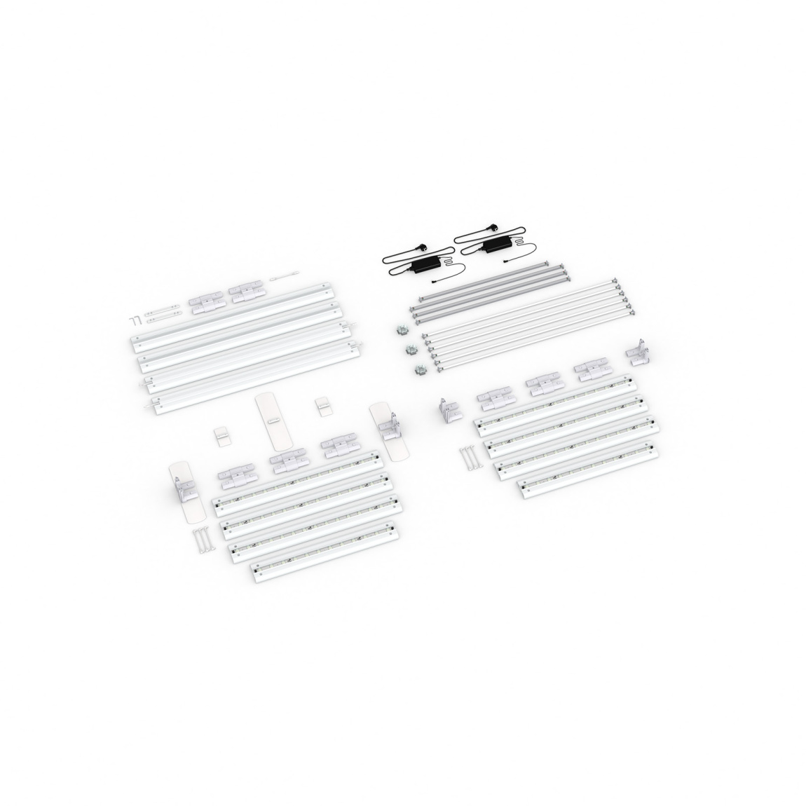 Contenu de la livraison : version autoportante, largeur système 385 cm, hauteur système 250 cm