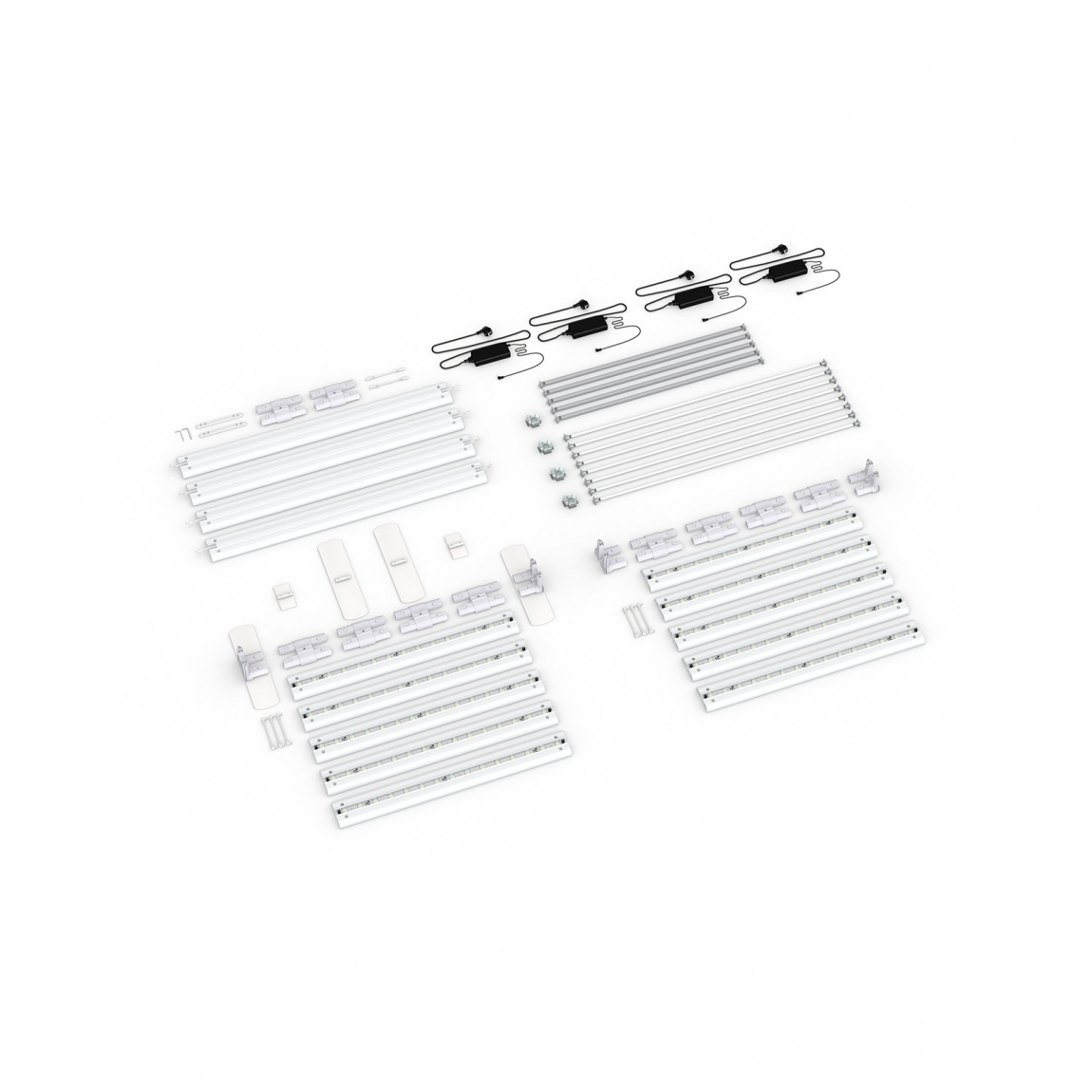 Contenu de la livraison : version autoportante, largeur système 500 cm, hauteur système 250 cm