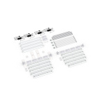 Contenu de la livraison : version autoportante, largeur système 485 cm, hauteur système 200 cm