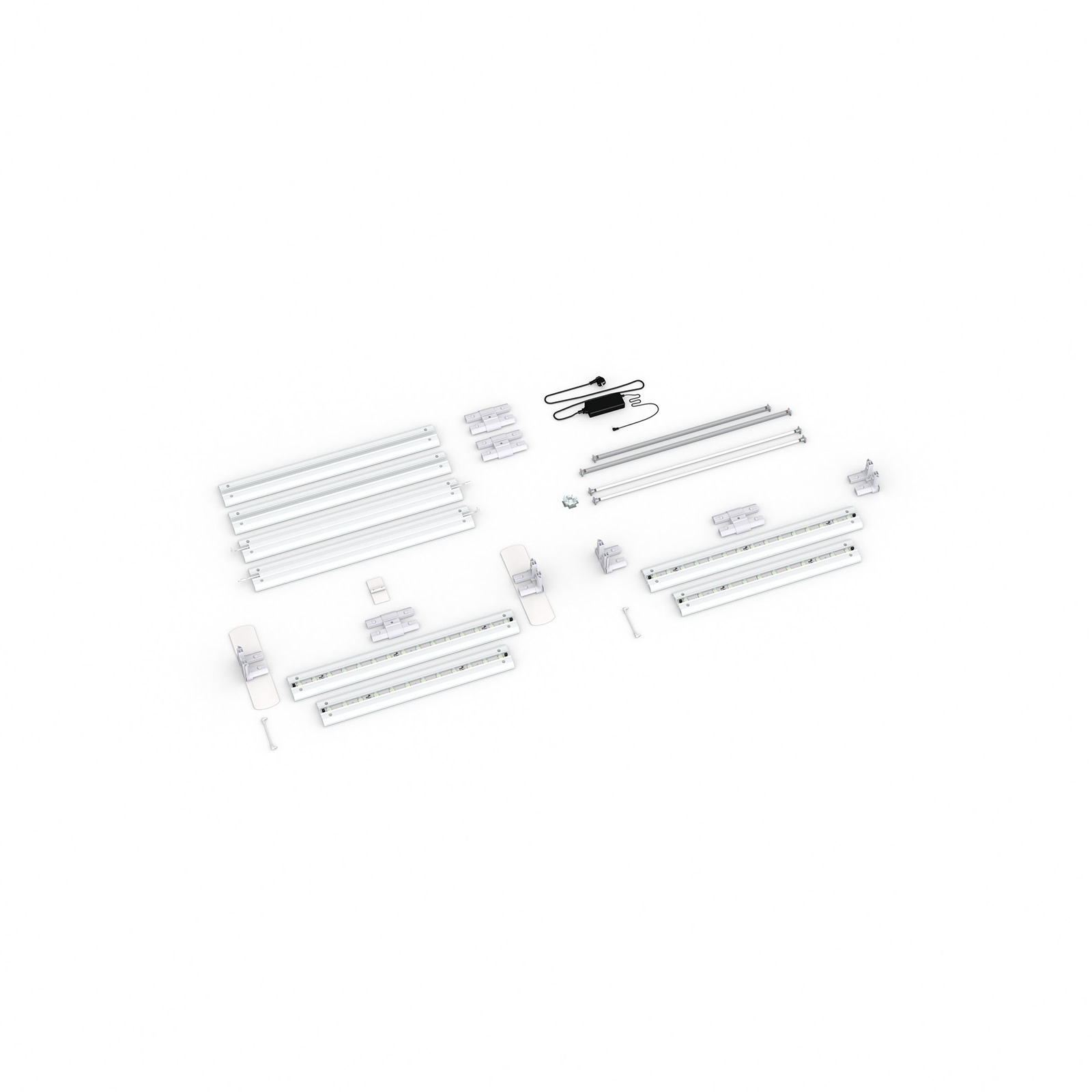 Contenu de la livraison : version autoportante, largeur système 185 cm, hauteur système 200 cm
