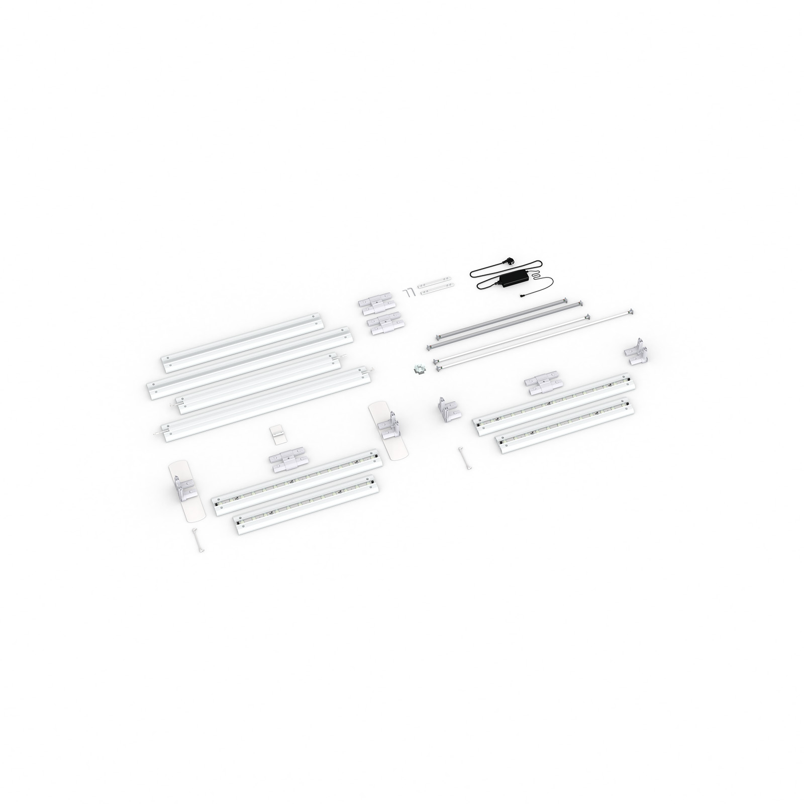 Contenu de la livraison : version autoportante, largeur système 185 cm, hauteur système 225 cm