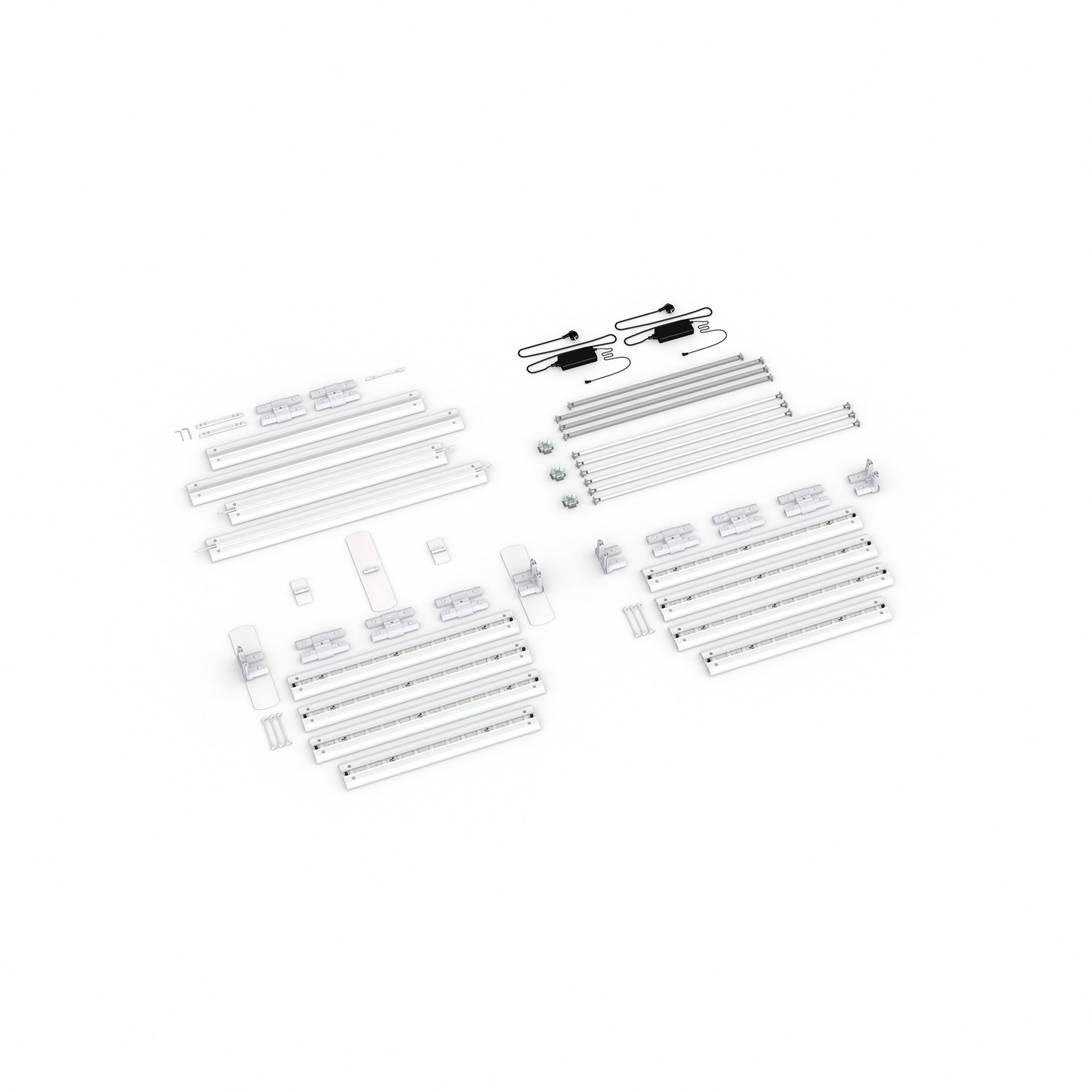 Contenu de la livraison : version autoportante, largeur système 385 cm, hauteur système 225 cm