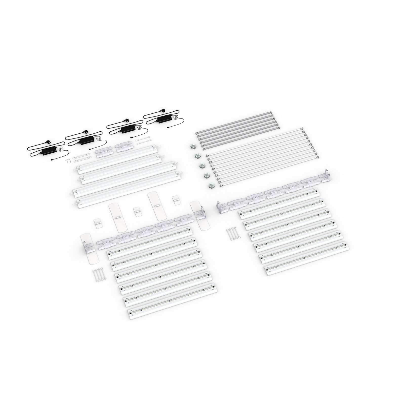 Contenu de la livraison : version autoportante, largeur système 600 cm, hauteur système 225 cm