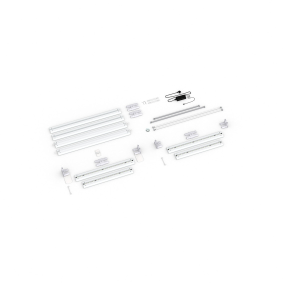 Contenu de la livraison : version d’extension, largeur système 185 cm, hauteur système 250 cm