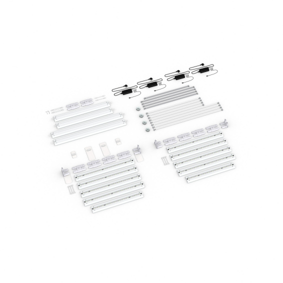 Contenu de la livraison : version d’extension, largeur système 485 cm, hauteur système 225 cm