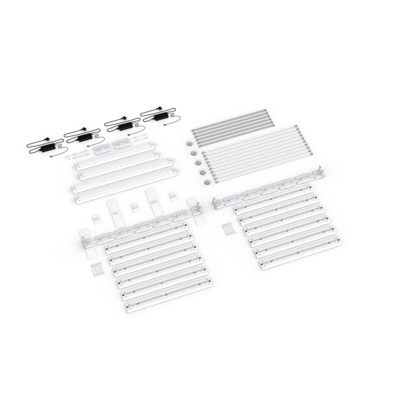 Contenu de la livraison : version autoportante, largeur système 600 cm, hauteur système 225 cm
