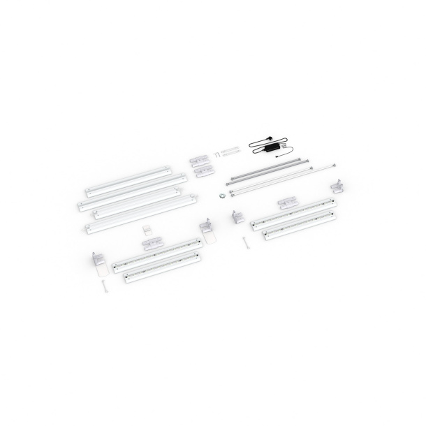 Contenu de la livraison : version d’extension, largeur système 185 cm, hauteur système 225 cm