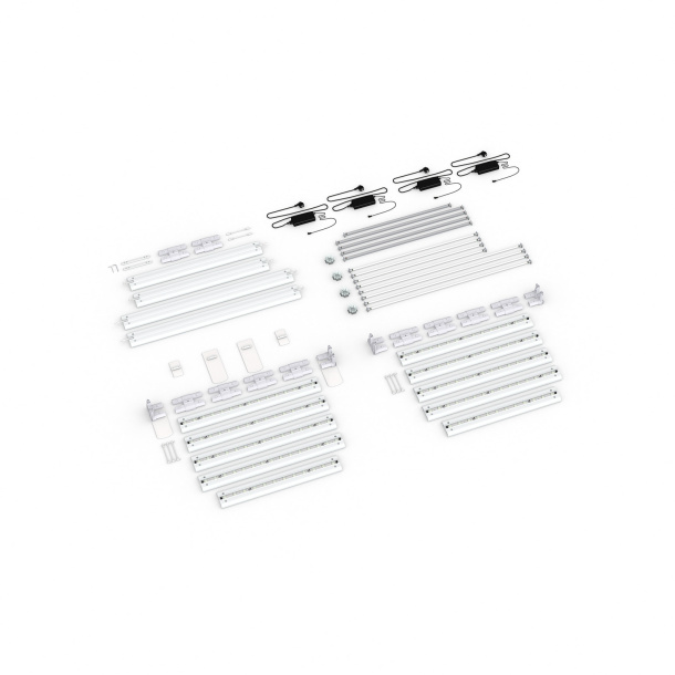 Contenu de la livraison : version d’extension, largeur système 485 cm, hauteur système 225 cm