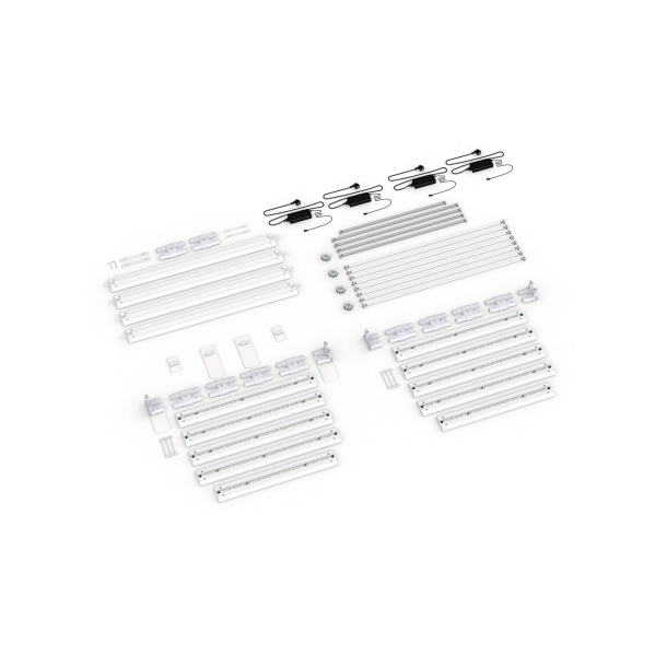 Contenu de la livraison : version d’extension, largeur système 485 cm, hauteur système 250 cm