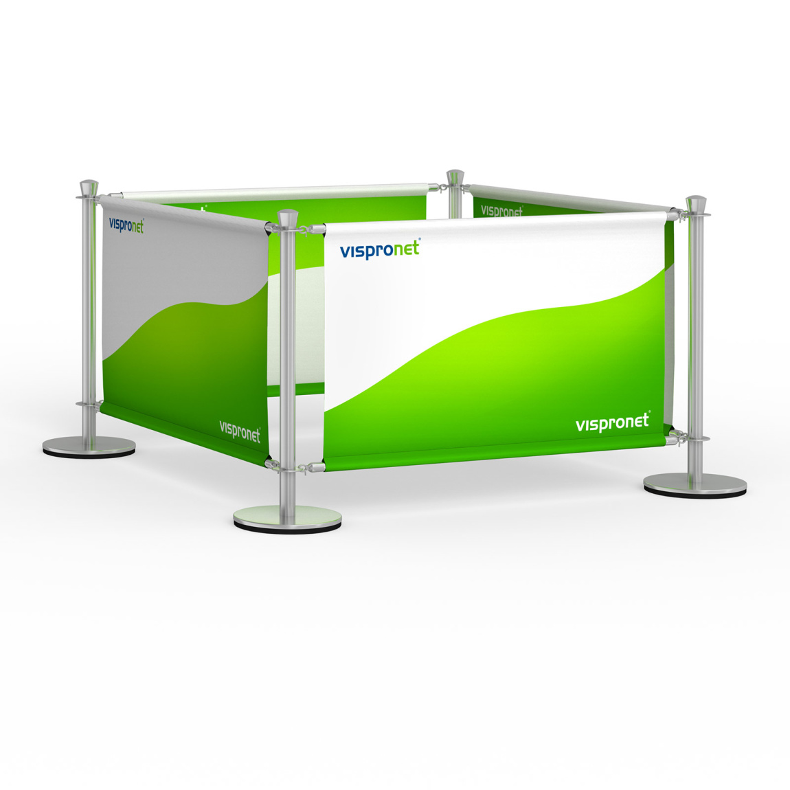 Bannière de café, disposition en carré