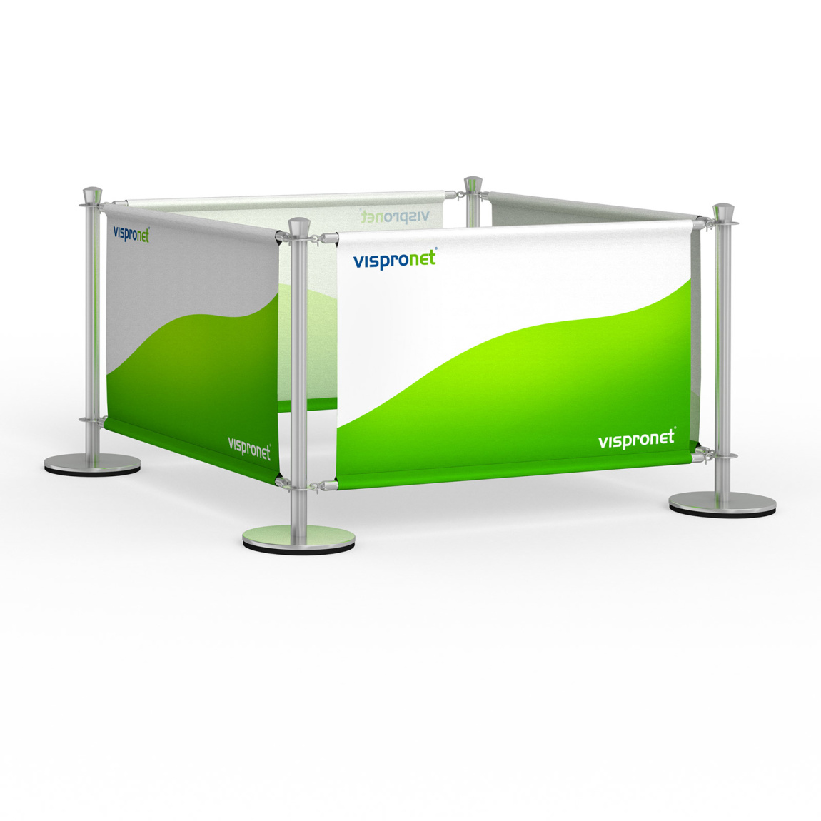 Bannière de café, disposition en carré