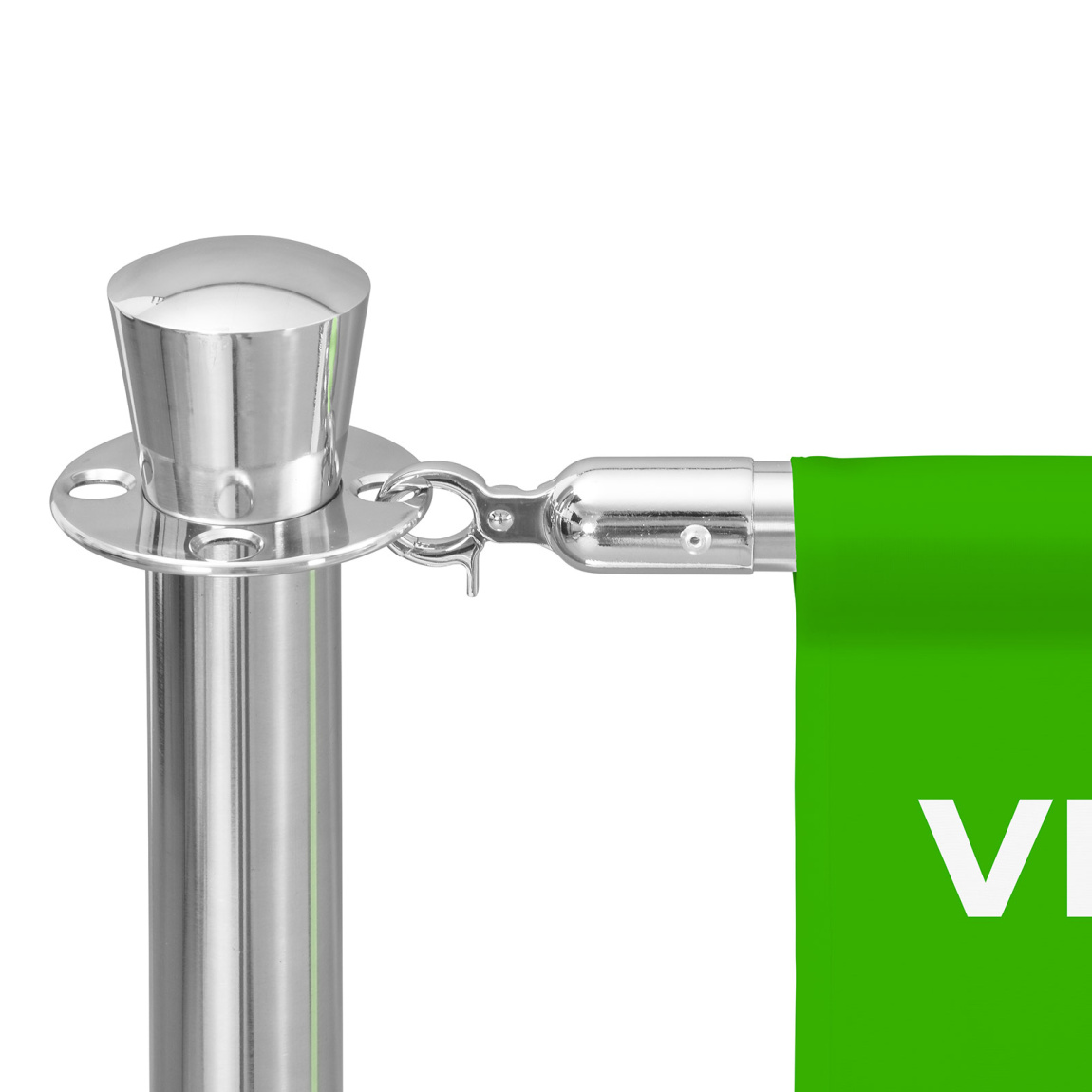 Fixation individuelle de la barre transversale supérieure dans la plaque à anneaux