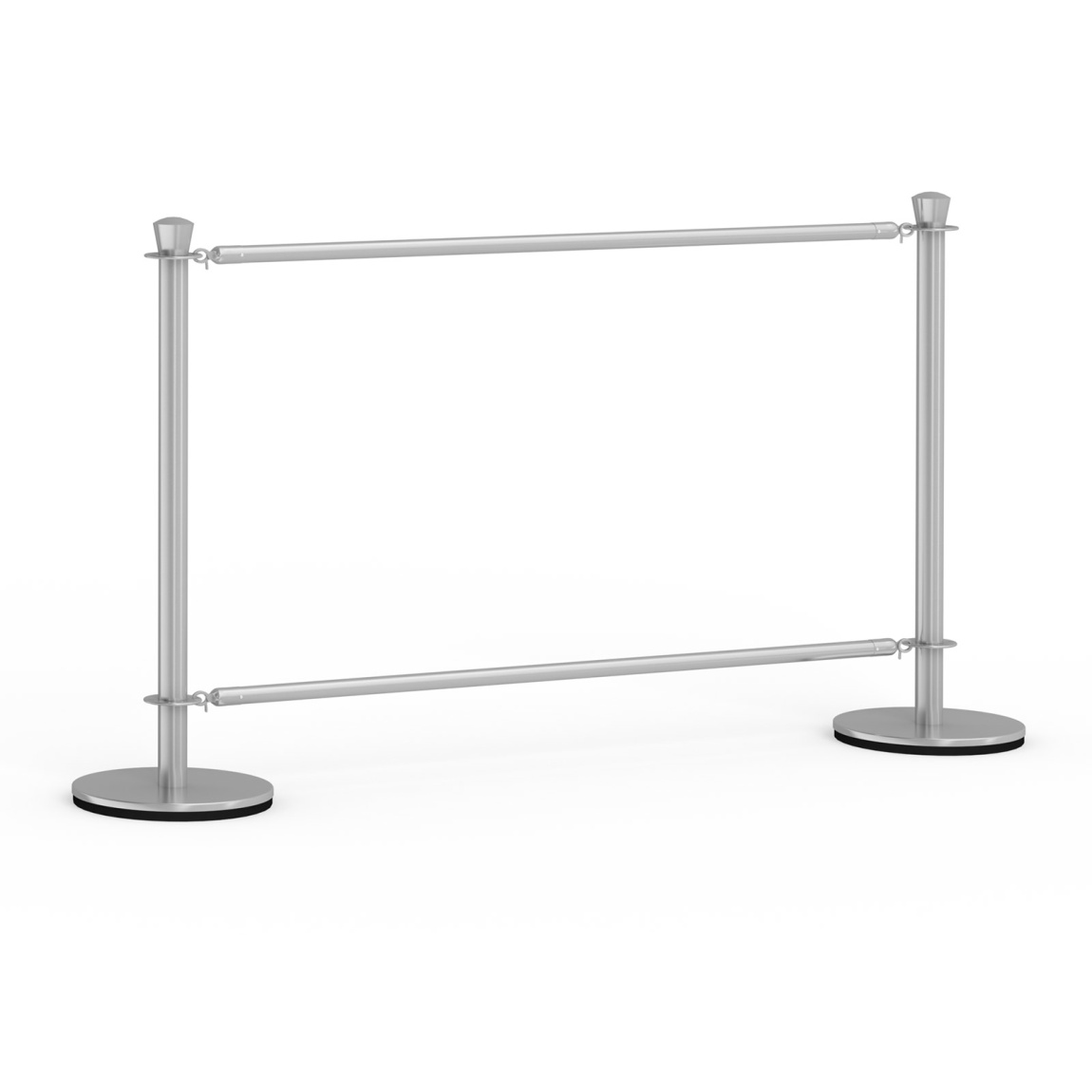 Bannière de café en présentoir individuel, système sans élément imprimé