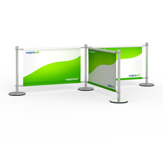 Bannière de café, disposition en T