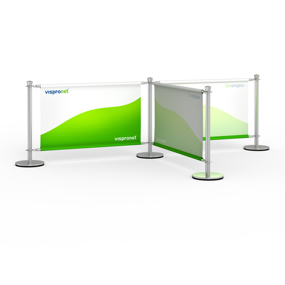 Bannière de café, disposition en T