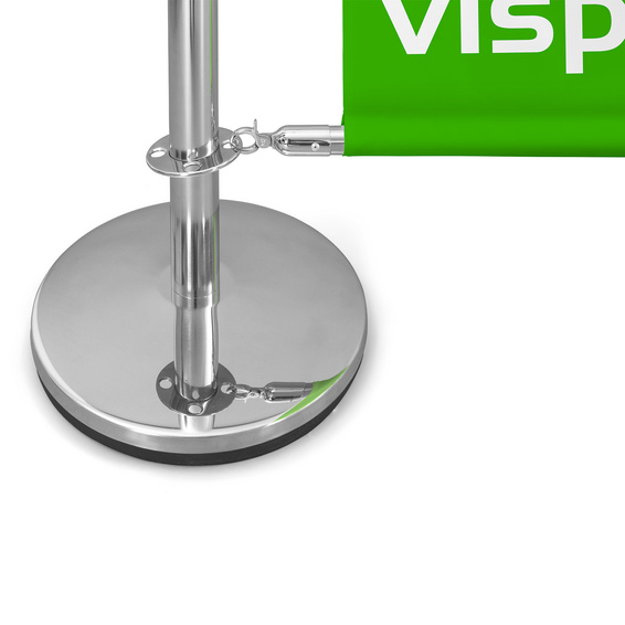 Fixation individuelle de la barre transversale inférieure dans la plaque à anneaux