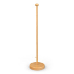 Support drapeau de table – bois, assiette plate, hauteur 42 cm