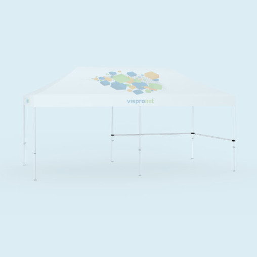 2 barres transversales pour cloisons mi-hauteur avec supports (3 m | 3 m) 