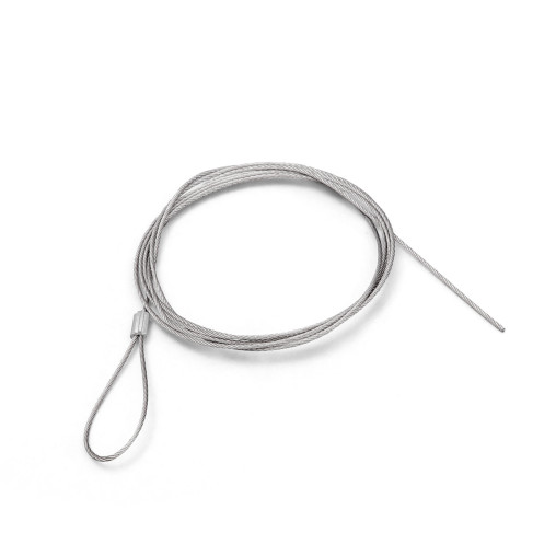 Câble inox ø 1,5 mm - filin avec 1 boucle