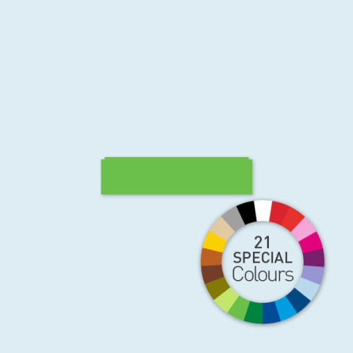 Cloison mi-hauteur Select 400 x 100 cm - choix de 21 couleurs spéciales