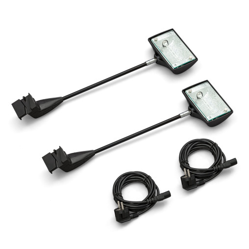 Spot halogène 150 W, lot de 2
