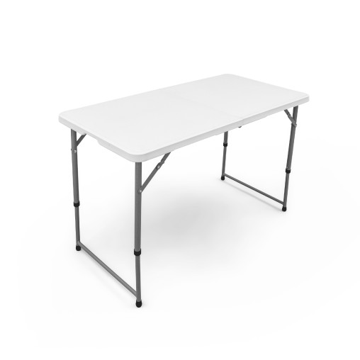 Table pliante valise - 121 x 60 x 74 cm