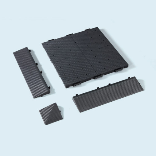 Kit dalle de sol comprenant 54 dalles de sol, 30 rampes, 4 angles