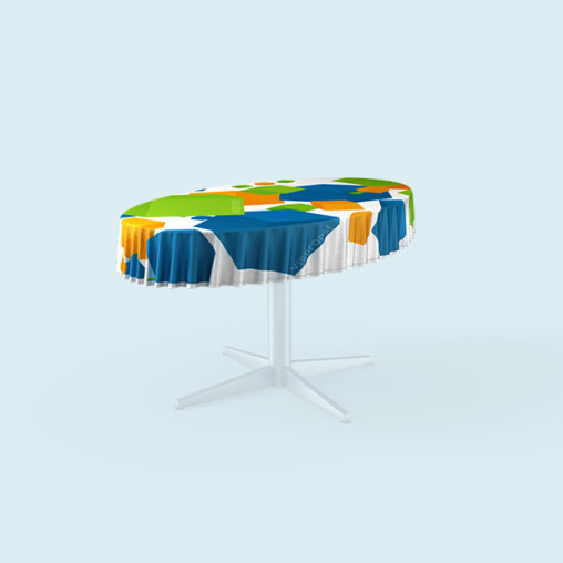 Nappe de table ovale