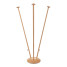 Support drapeaux de table, bois - triple - hauteur 42 cm