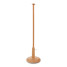 Support drapeau de table - bois, assiette convexe, hauteur 42 cm