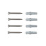 Kit de vis et chevilles 4 x 45 mm, par 4